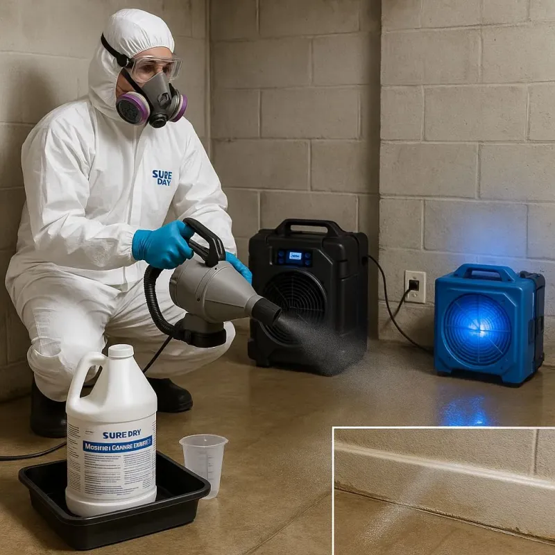 Sanitization and Odor Removal process in Burnt Store Marina, FL