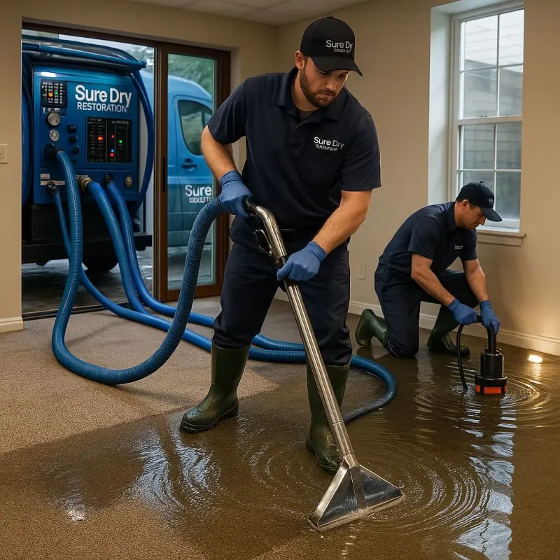 Water Extraction and Removal process in Burnt Store Marina, FL
